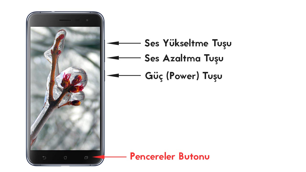 Asus Zenfone Modellerinde Ekran Görüntüsü Alma zenfone Screenshot Ekran Görüntüsü Alma asus 