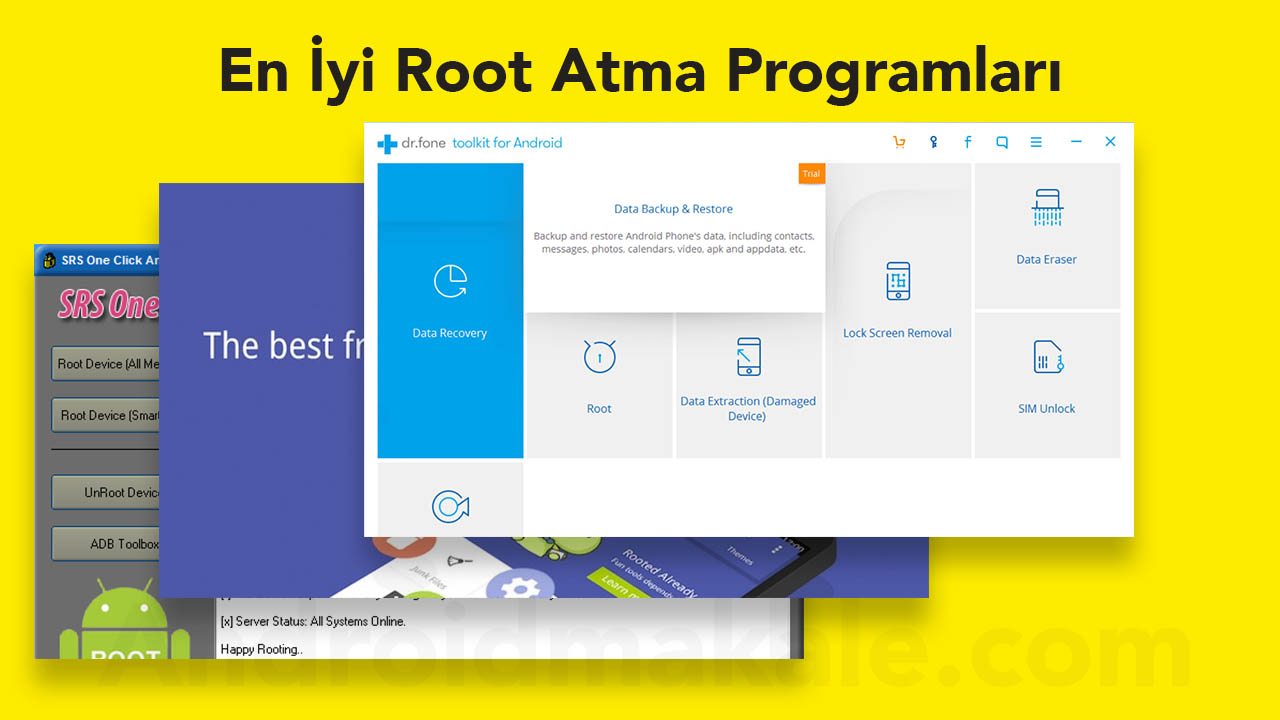 En İyi Root Atma Programları root yapma root atma root araçları 