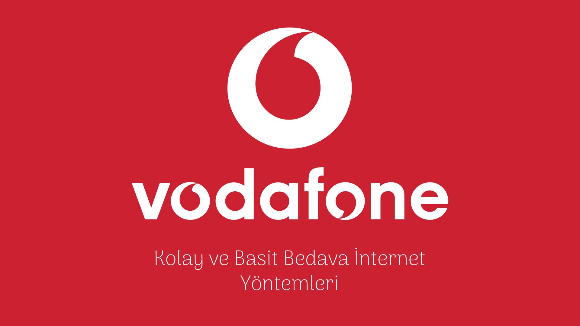 Vodafone Bedava İnternet Yöntemleri 2020 vodafone hediye internet bedava internet 