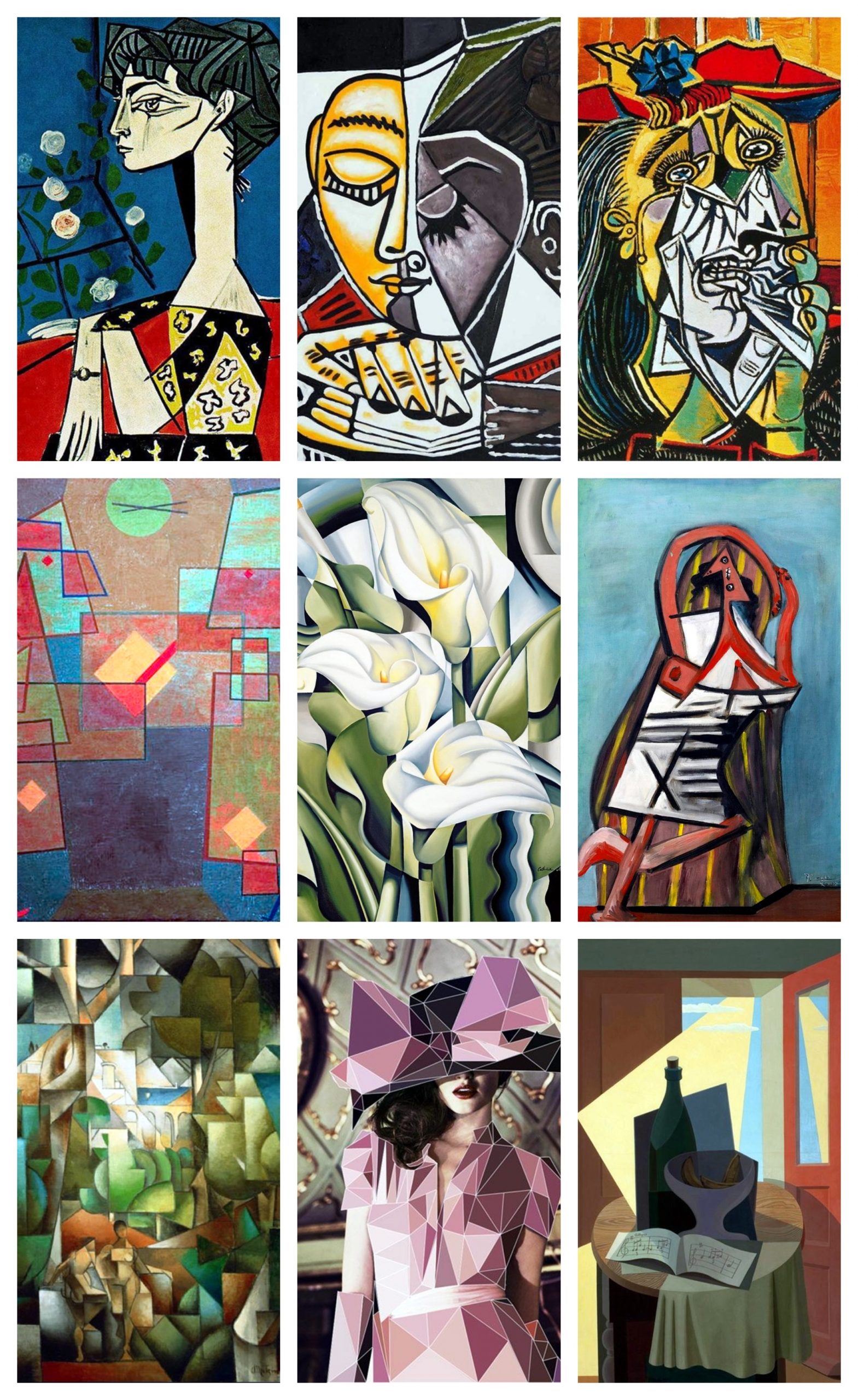 30 Examples Of Cubism Art Works 